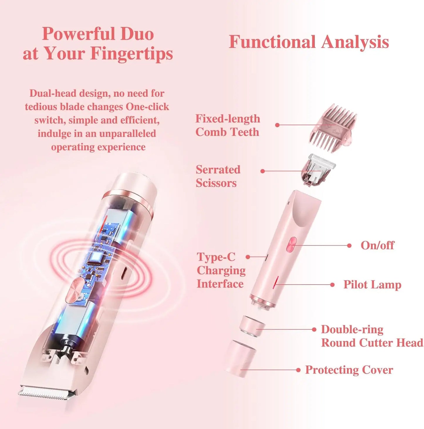 SmoothGlide Bikini & Body trimmer
